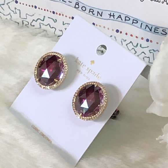 NWT KATE SPADE ♠️ SHE HAS SPARK EARRINGS - Picture 2 of 9